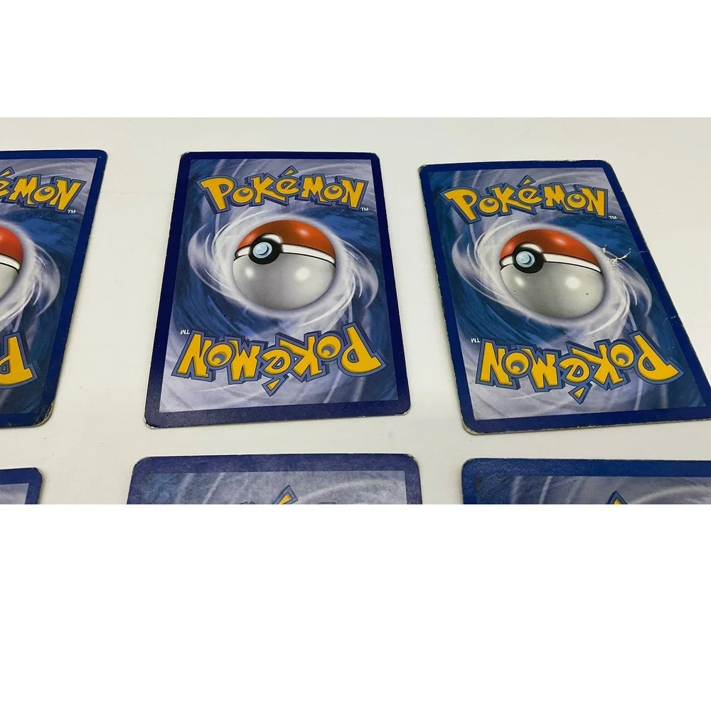 Pokemon Water Type Card Lot Squirtle Psyduck Goldeen Cubchoo Vanillish Energy
